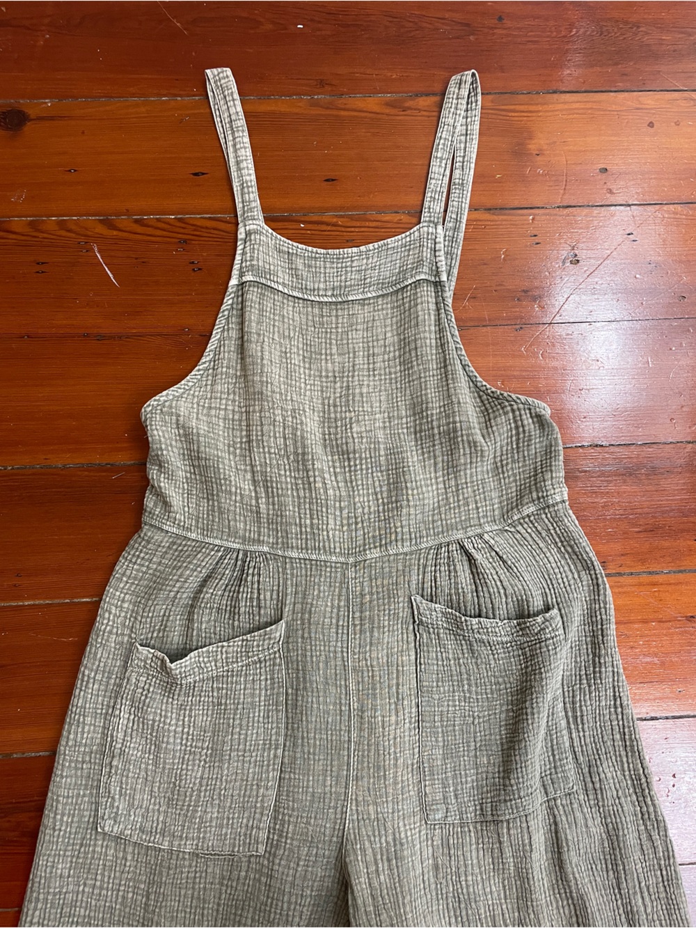Anthropologie Maronie Cotton Gauze Overalls Sz S 🧡🎀 - Picture 7 of 9